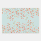  papierbladen voor het verpakken van wilde bloemen inpakpapier vel (Voorkant 2)