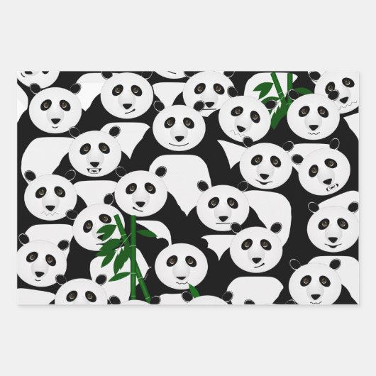 Papierbladen voor pandas-opvulling inpakpapier vel (Voorkant)