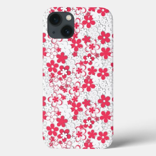 Papierbloemen Case-Mate iPhone Case (Achterkant)