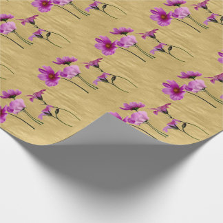 Papierbloemen Inpakken Cadeaupapier