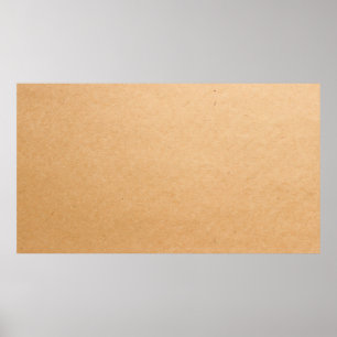 Papierbruine textuurachtergrond poster