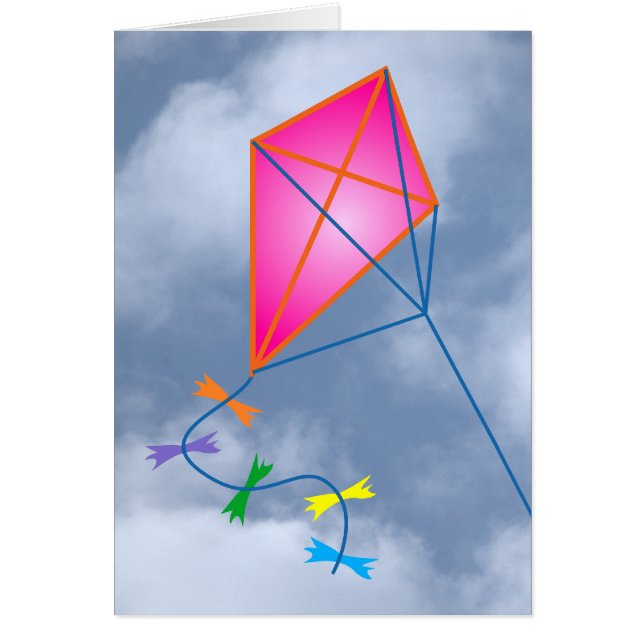 Papierdrache kite (Voorkant)