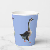 Papieren beker - Drie ganzen (Achterkant)