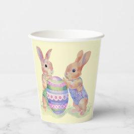 Papieren beker ei konijnen