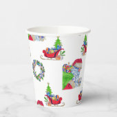 Papieren beker kerstvakantie (Links)