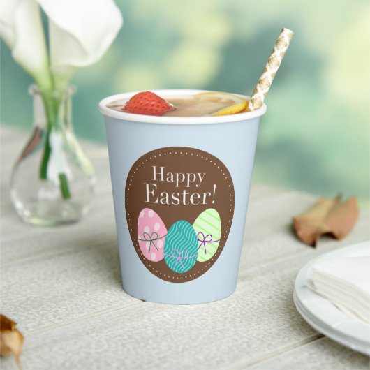 Papieren beker met paaseieren (Insitu)