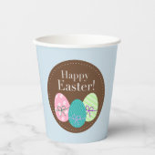 Papieren beker met paaseieren (Voorkant)