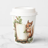 Papieren beker Rustiek Herfst Baby shower Cups (Voorkant)