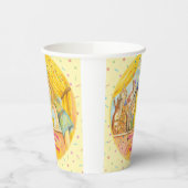 Papieren bekers voor meisjes verjaardagsfeestje (Links)