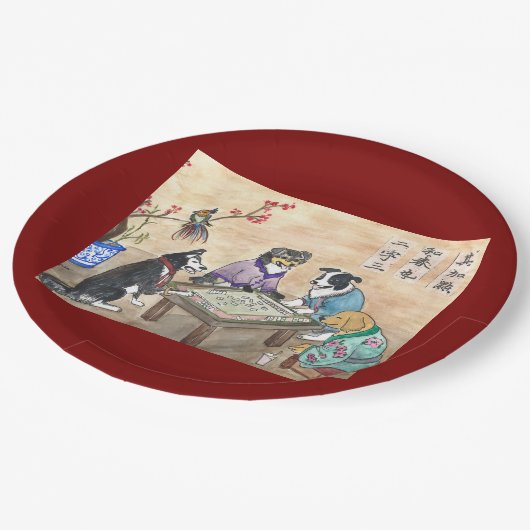 Papieren Bord (Gekanteld)