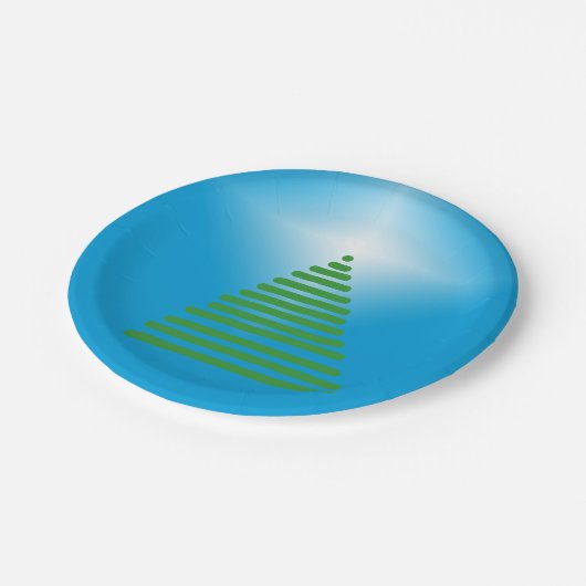 Papieren Bord - Boom met ster (Gekanteld)