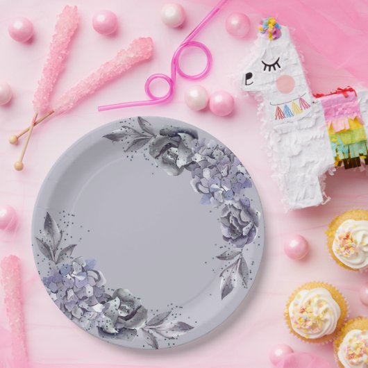 Papieren Bord diner voor weddenschap blauw (Feest)