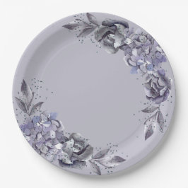 Papieren Bord diner voor weddenschap blauw