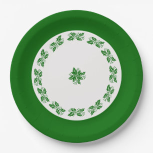 Papieren Bord - Groene Ring Holly