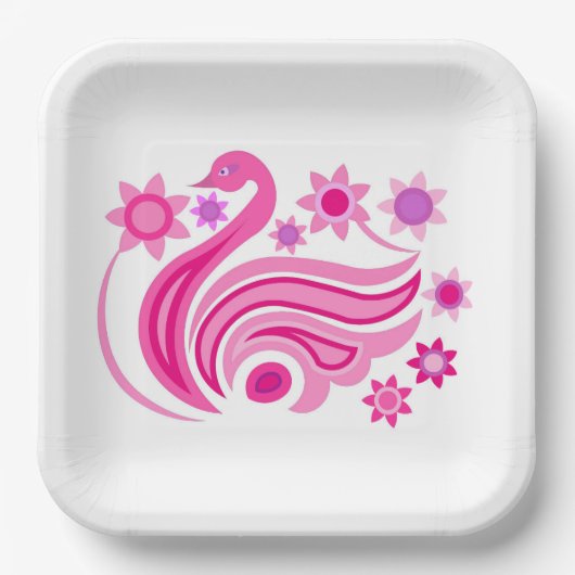 PAPIEREN BORD MET KWETTIGE KUNST VAN VOGELS EN STR (Voorkant)