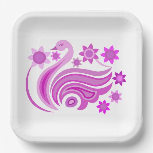 PAPIEREN BORD MET KWETTIGE KUNST VAN VOGELS EN STR (Voorkant)