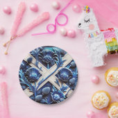 Papieren bord met Scottish Thistles Design (Feest)