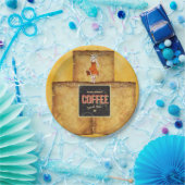 Papieren Bord ontbijtkoffie (Feest)