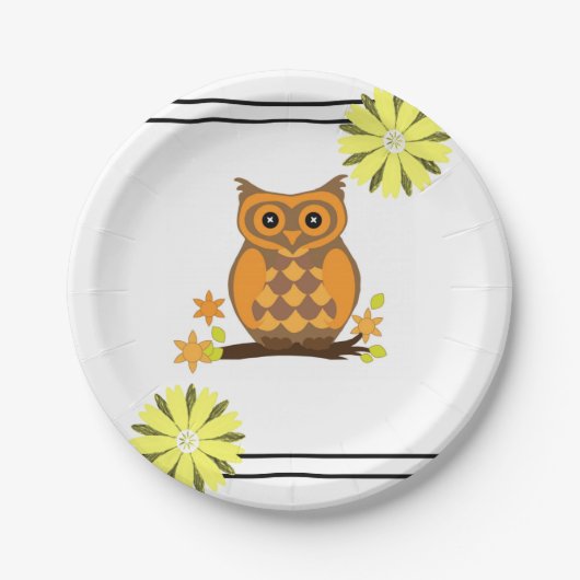 Papieren Bord Owl (Voorkant)