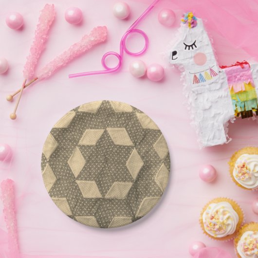 Papieren Bord - Quilt Block Pattern (Feest)