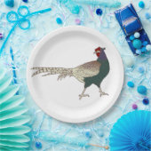 Papieren bord  retro Schatende vogel (Feest)