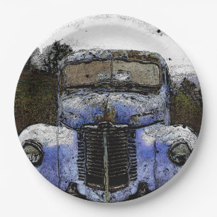 Papieren Bord  Truck