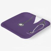 Papieren bord voor verpleegsters afstudeerfeest (Gebogen)