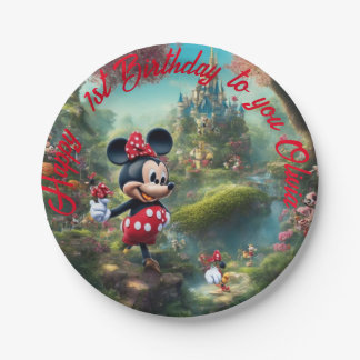 Papieren Borden, 7-inch Bord rondom papier