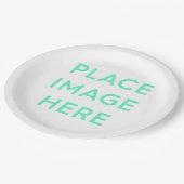 Papieren Borden, 9" Papieren Bordje (Gekanteld)