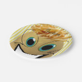 Papieren Borden, aardappel- en aardappelferries, g Papieren Bordje (Gekanteld)