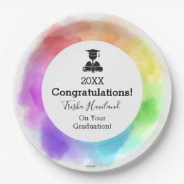 Papieren Borden Afstuderen Waterverf Kijk HAMbyWG Papieren Bordje