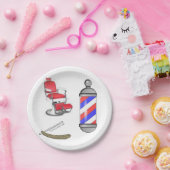Papieren Borden Barber Bordje (Feest)