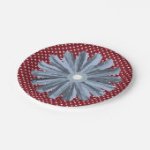 Papieren borden bordje (Gekanteld)