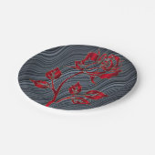 Papieren borden bordje (Gekanteld)