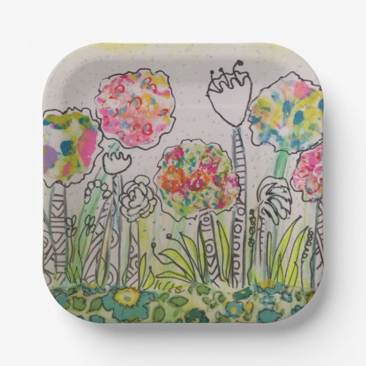 Papieren Borden Bordje (Voorkant)