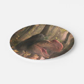 Papieren borden dinosaurussen papieren bordje (Gekanteld)