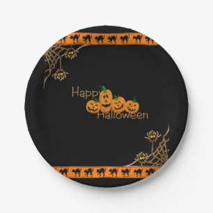 Papieren borden Halloween Bordje
