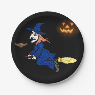 Papieren borden Halloween Bordje