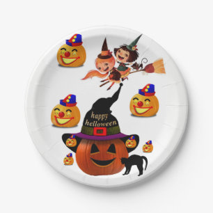 Papieren borden Halloween Bordje
