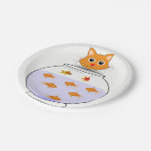 Papieren borden Katten Papieren Bordje (Gekanteld)