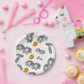 Papieren borden papieren bordje (Feest)