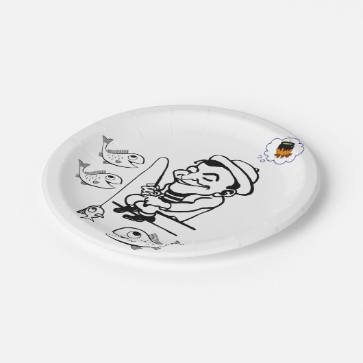 Papieren Borden Papieren Bordje (Gekanteld)