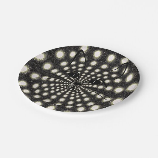 Papieren borden papieren bordje (Gekanteld)