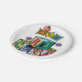 Papieren borden papieren bordje (Gekanteld)