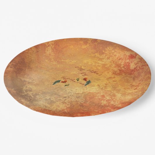 Papieren borden papieren bordje (Gekanteld)