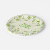 Papieren Borden-Pasen Lilies Borden papier Papieren Bordje (Gekanteld)