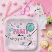 Papieren Borden - PopStar Verjaardag Bordje (Feest)