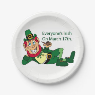 Papieren Borden Saint Patrick's Day Papieren Bordje