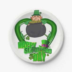 Papieren borden St. Patrick's Day Papieren Bordje
