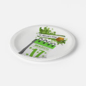 Papieren borden St. Patrick's Day Papieren Bordje (Gekanteld)